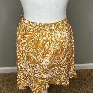 Christian Siriano Mini Ruffle Skirt